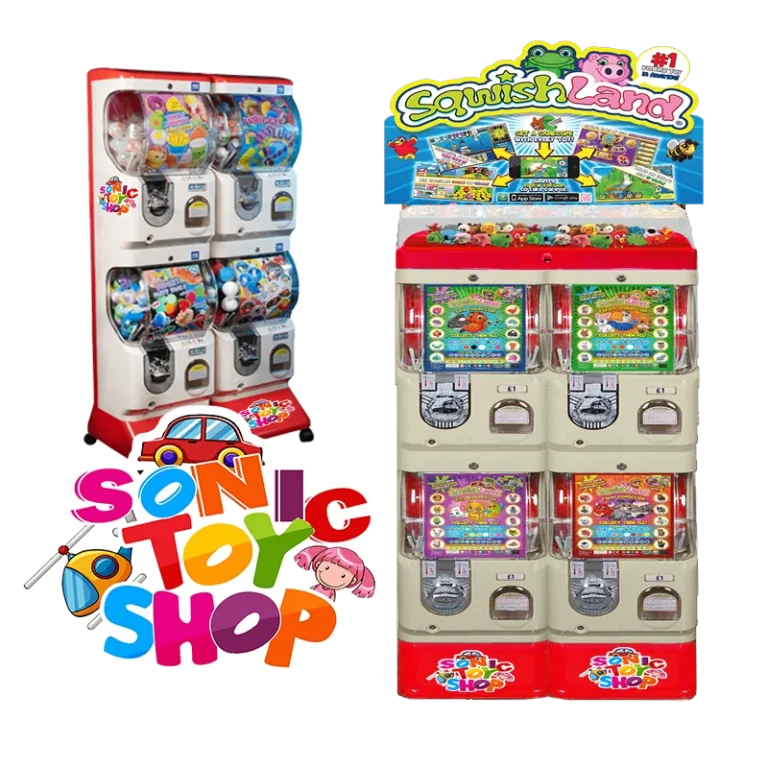 sonic toy shop, vending blackpool